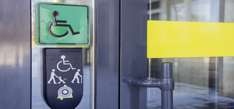automatic handicap door opener in Merced